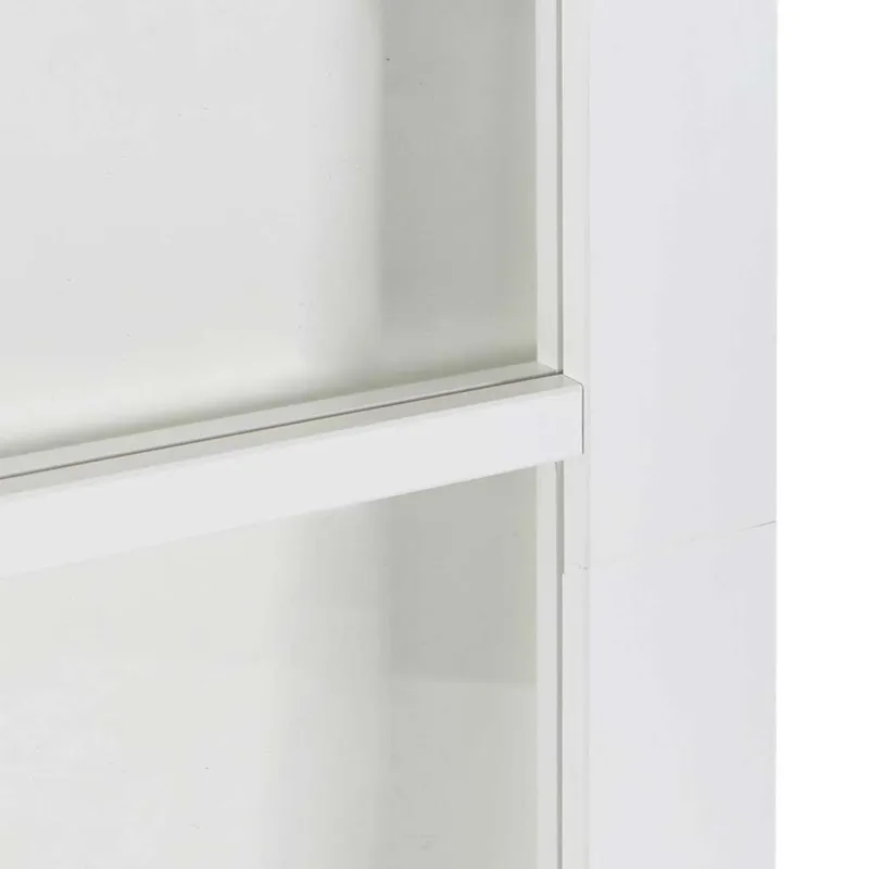 Slankios durys Balta ir juoda 93 x 211 cm