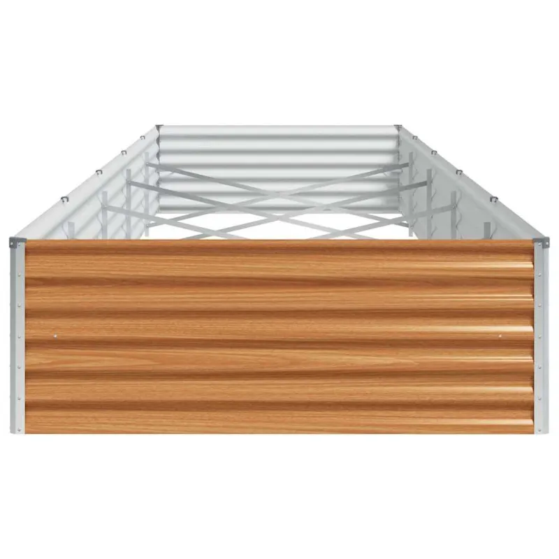 Paaukštinta sodo lova 485 x 100 x 36 cm Cinkuota plienas