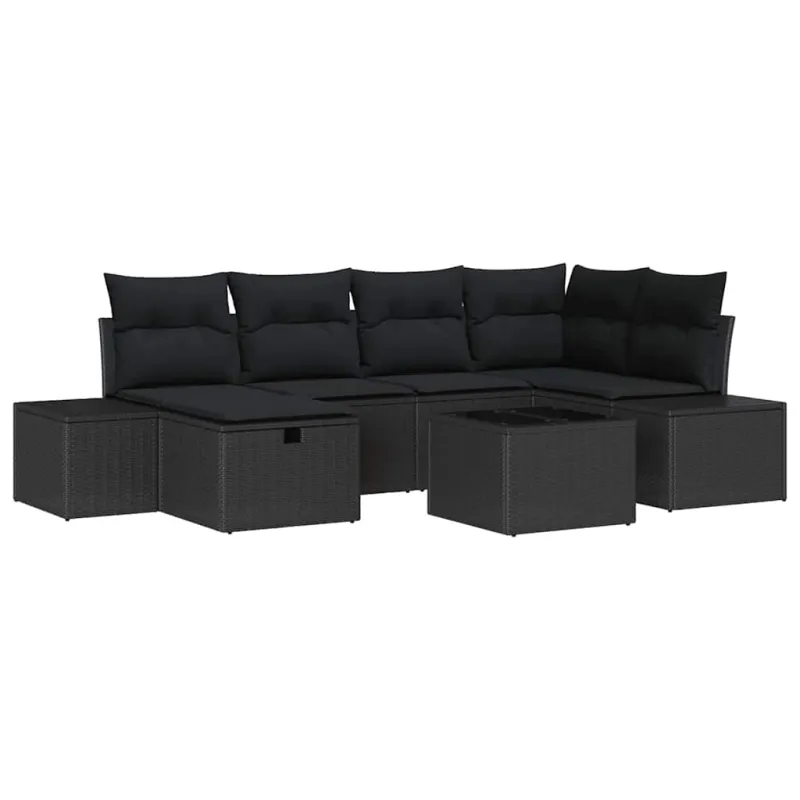 Sofos komplektas su pagalve 6 pcs poliratanas