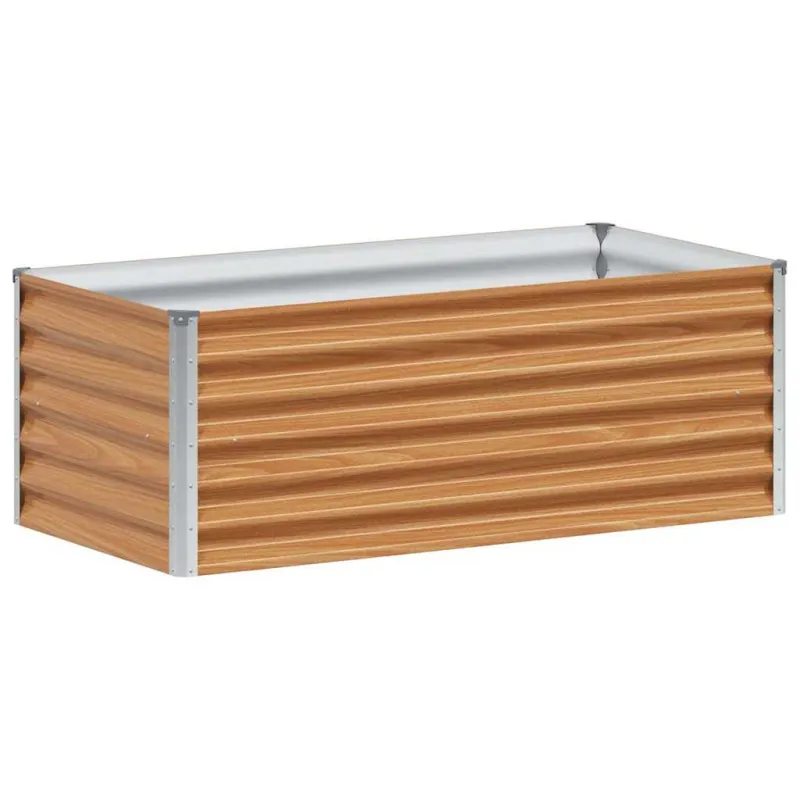 Paaukštinta sodo lova 98 x 50 x 36 cm Cinkuota plienas