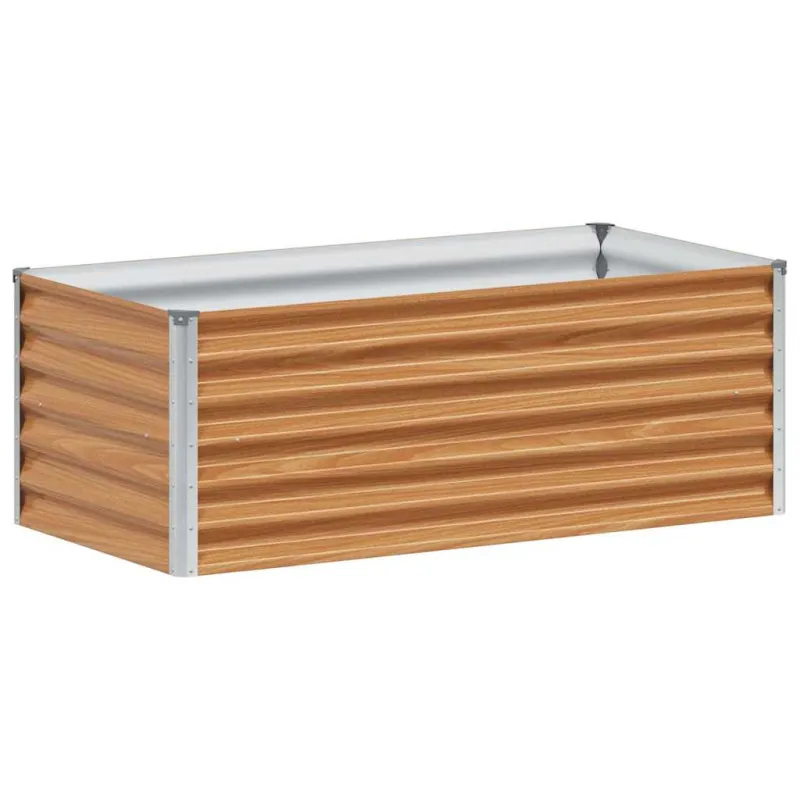 Paaukštinta sodo lova 98 x 50 x 36 cm Cinkuota plienas