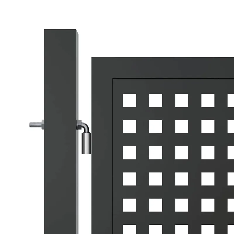 Sodo vartai, antracito spalvos, 400x125 cm, plienas