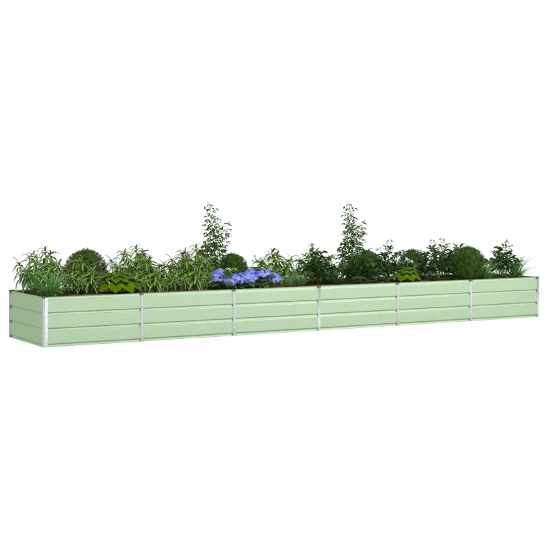 Lovelis Pastelinė žalia 580 x 100 x 45 cm Cinkuota plienas