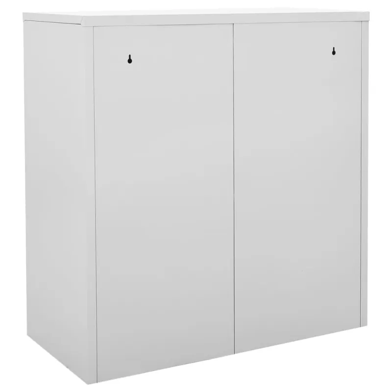 Spintelės, 5vnt., šviesiai pilkos, 90x45x92,5cm, plienas