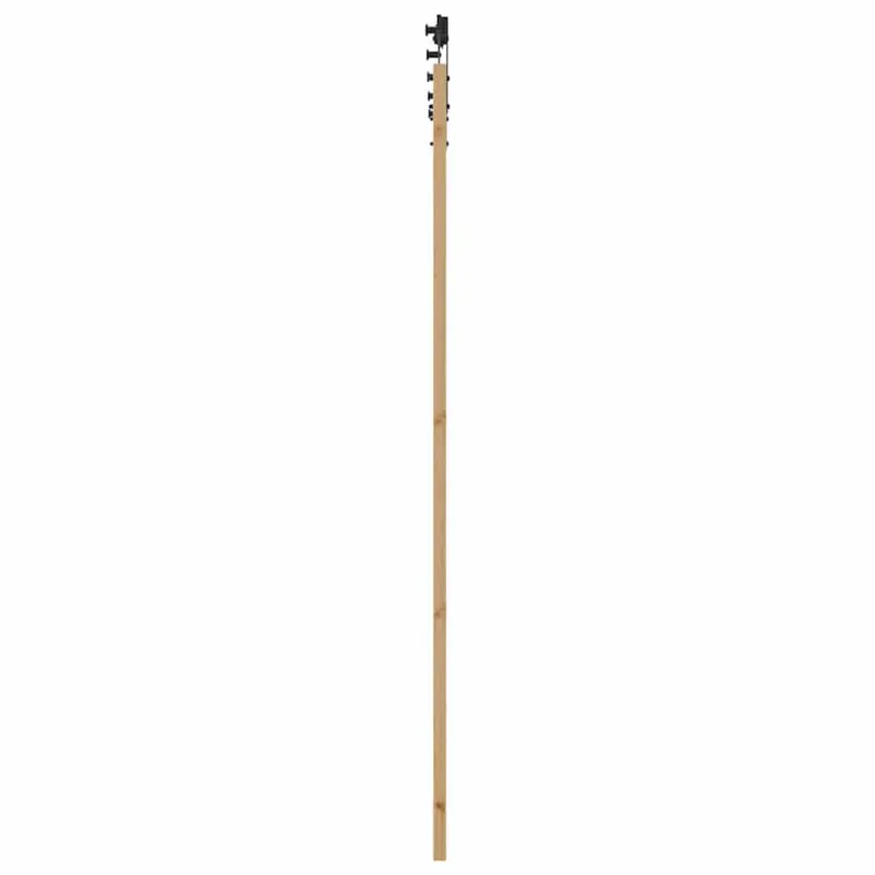 Slankios durys ORKDAL Natūrali ir juoda 93 x 232 cm