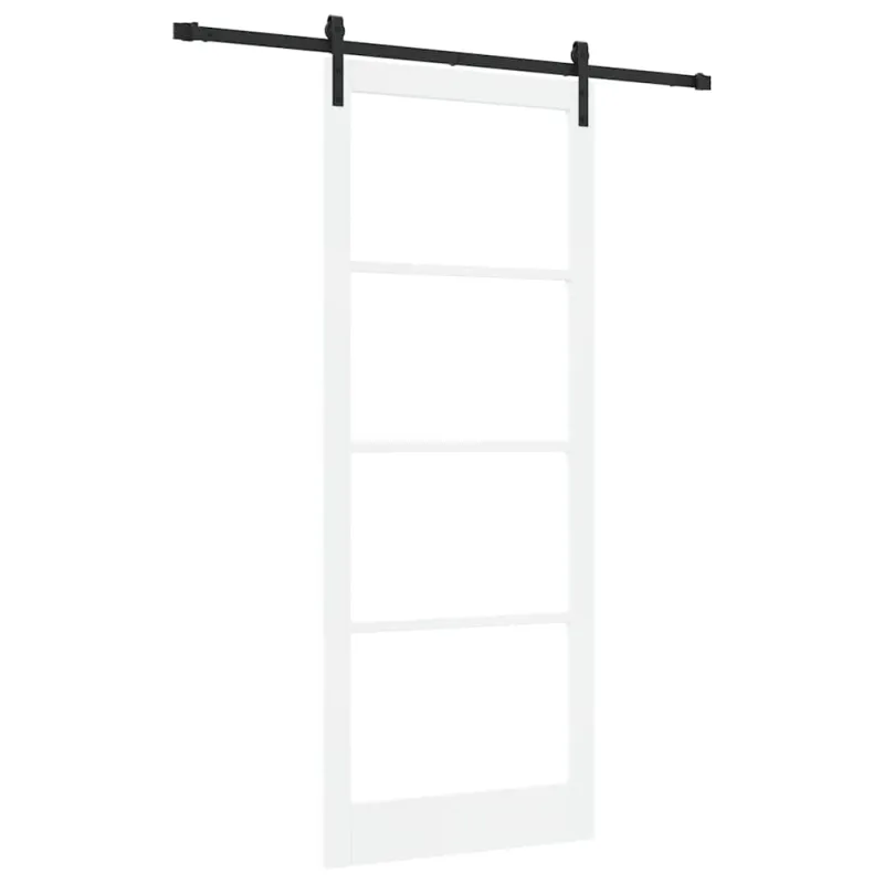 Slankios durys ORKDAL Balta ir juoda 93 x 232 cm