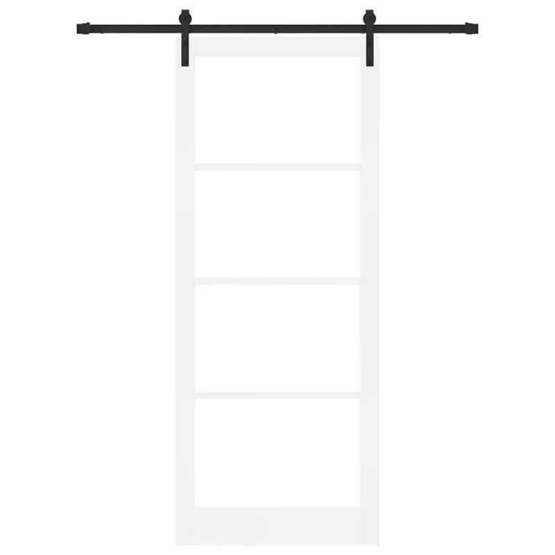 Slankios durys ORKDAL Balta ir juoda 93 x 232 cm