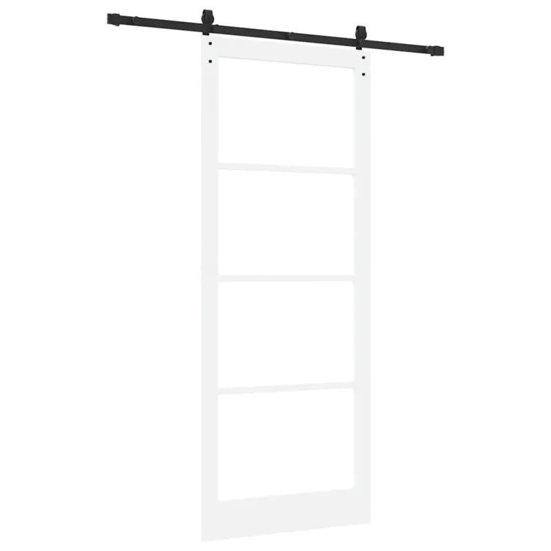 Slankios durys ORKDAL Balta ir juoda 93 x 232 cm