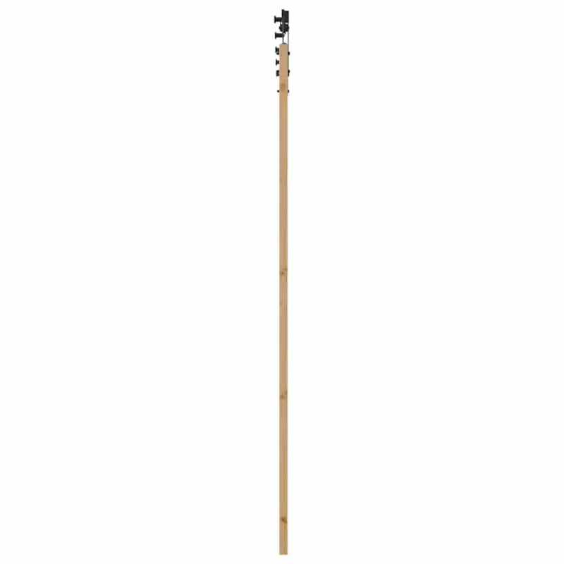 Slankios durys ORKDAL Natūrali ir juoda 93 x 232 cm