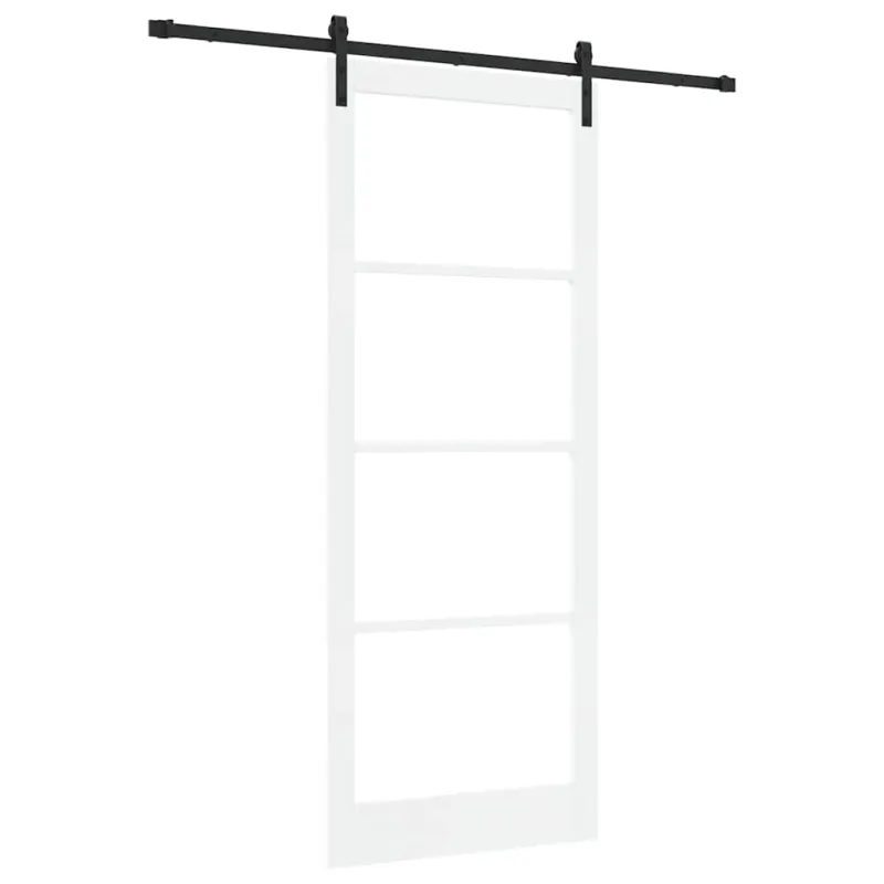 Slankios durys ORKDAL Balta ir juoda 93 x 232 cm