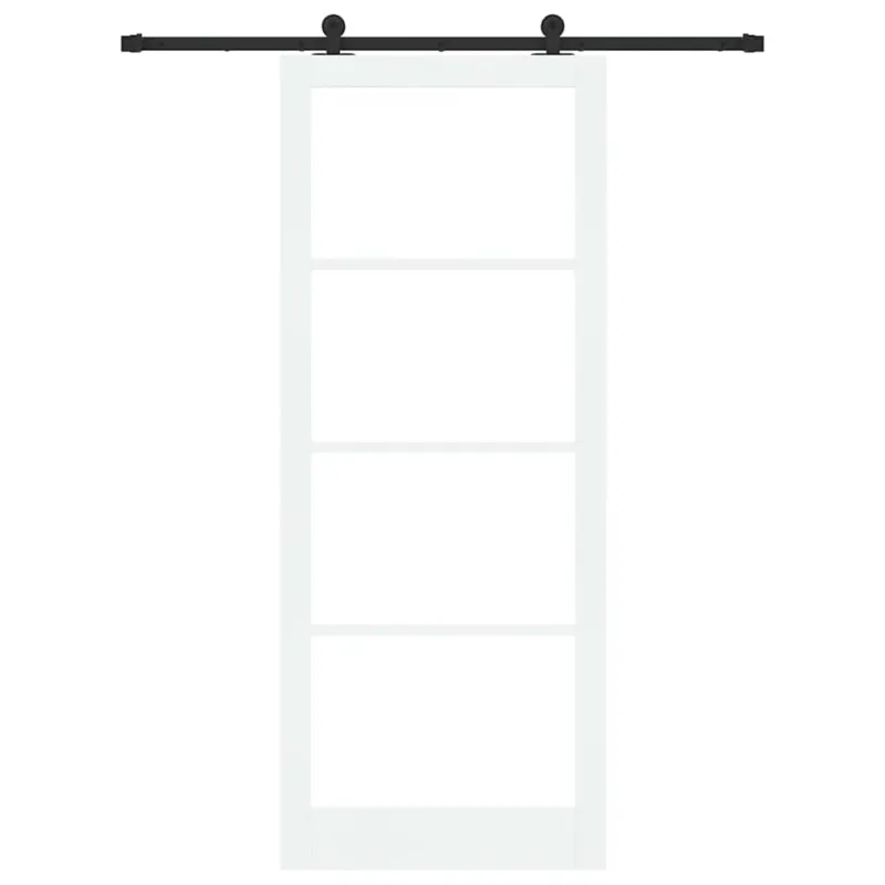 Slankios durys ORKDAL Balta ir juoda 93 x 232 cm