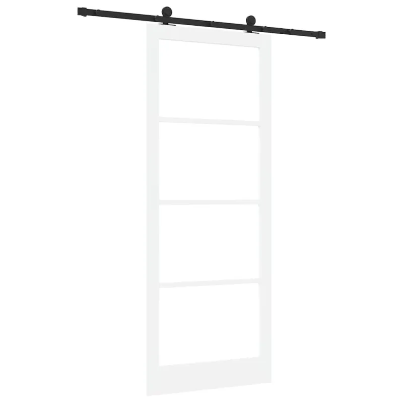 Slankios durys ORKDAL Balta ir juoda 93 x 232 cm