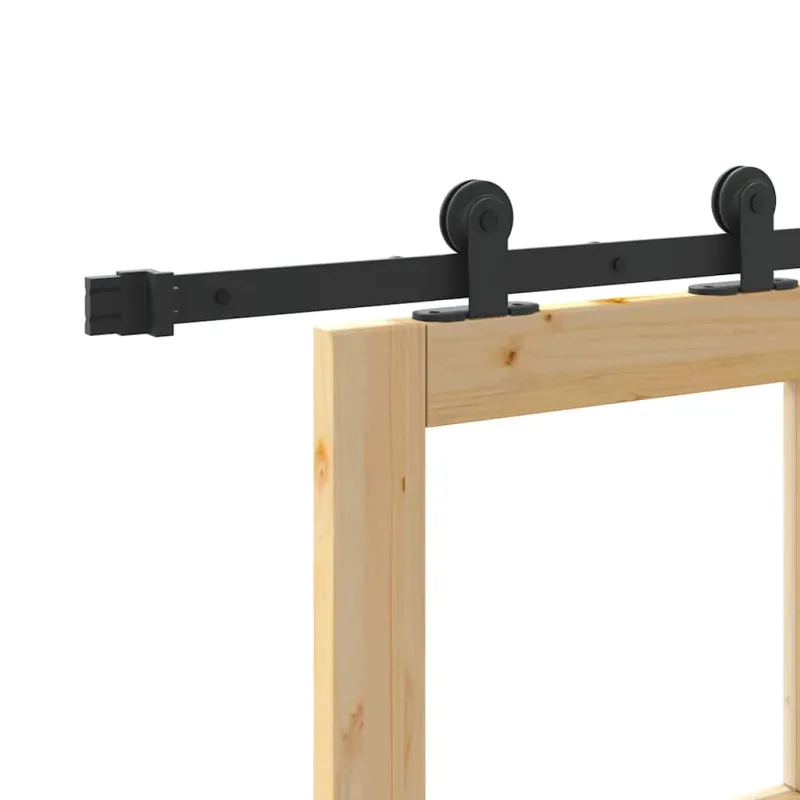 Slankios durys ORKDAL Natūrali ir juoda 93 x 232 cm