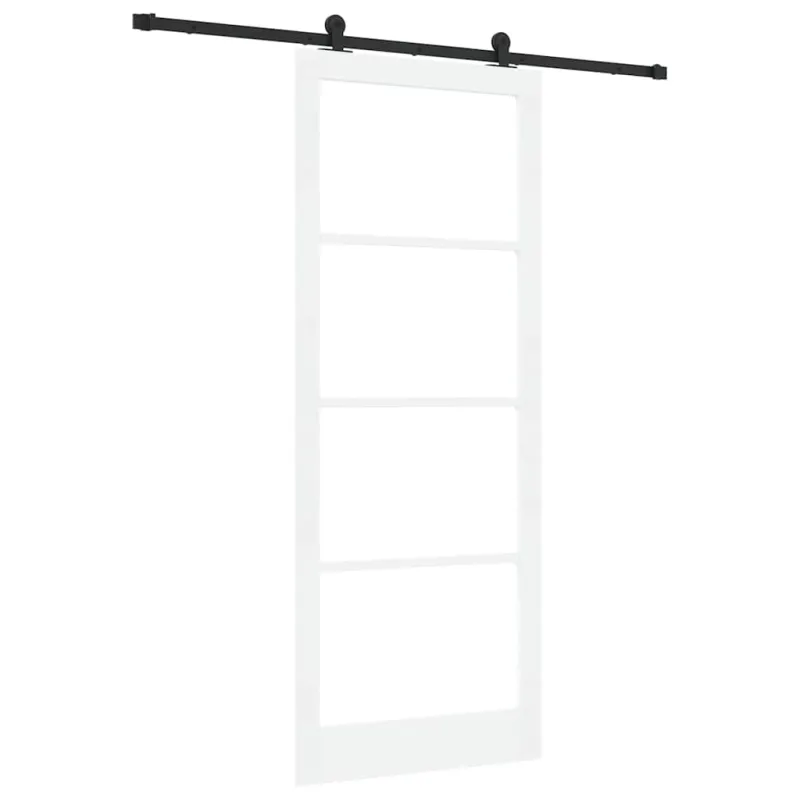 Slankios durys ORKDAL Balta ir juoda 93 x 232 cm
