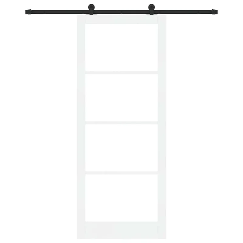 Slankios durys ORKDAL Balta ir juoda 93 x 232 cm