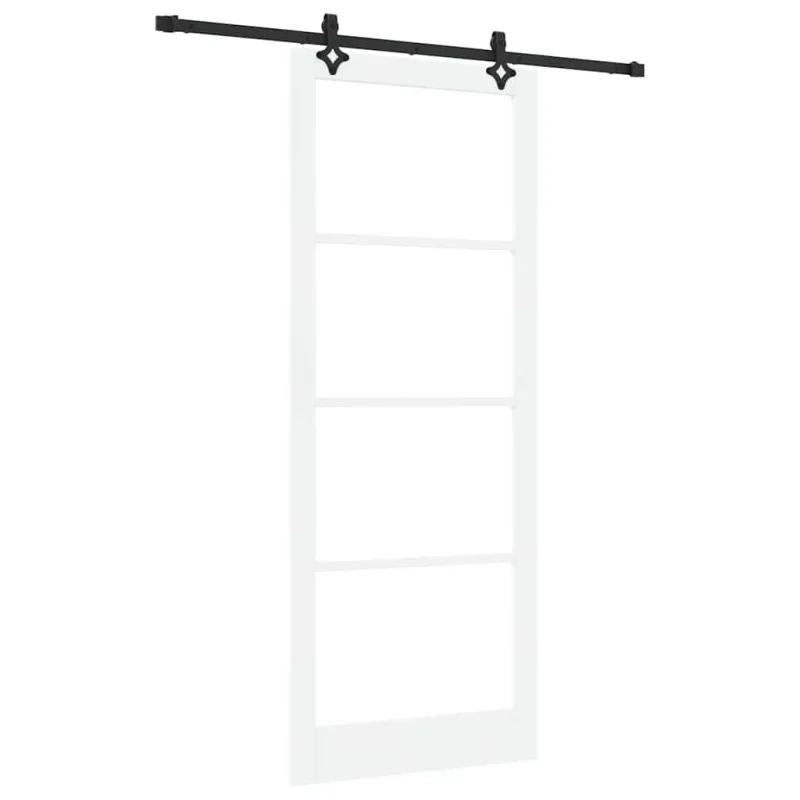 Slankios durys ORKDAL Balta ir juoda 93 x 232 cm
