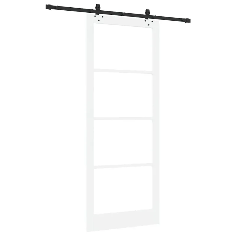 Slankios durys ORKDAL Balta ir juoda 93 x 232 cm