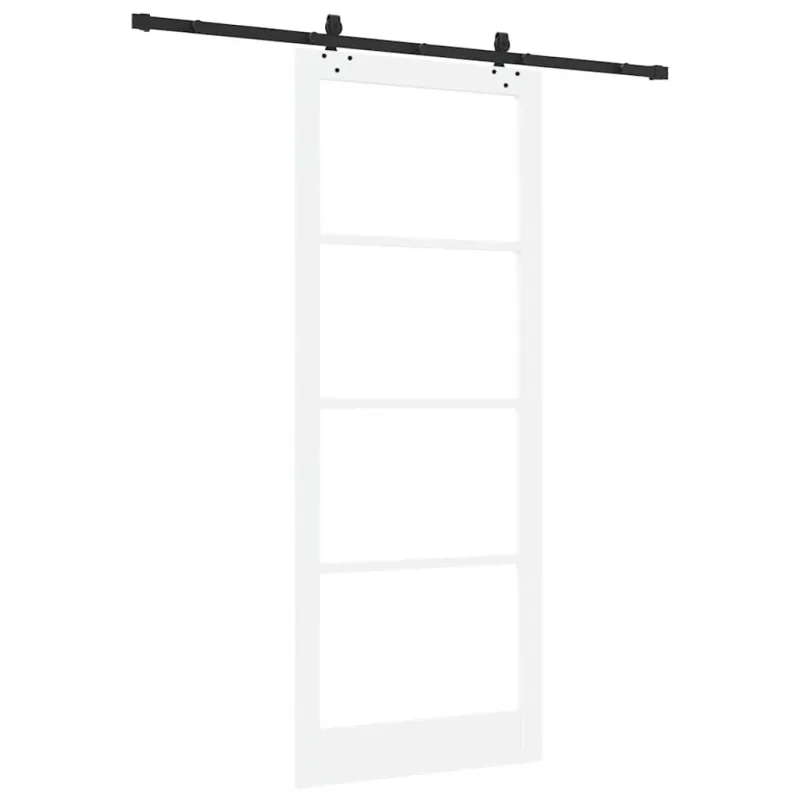 Slankios durys ORKDAL Balta ir juoda 93 x 232 cm