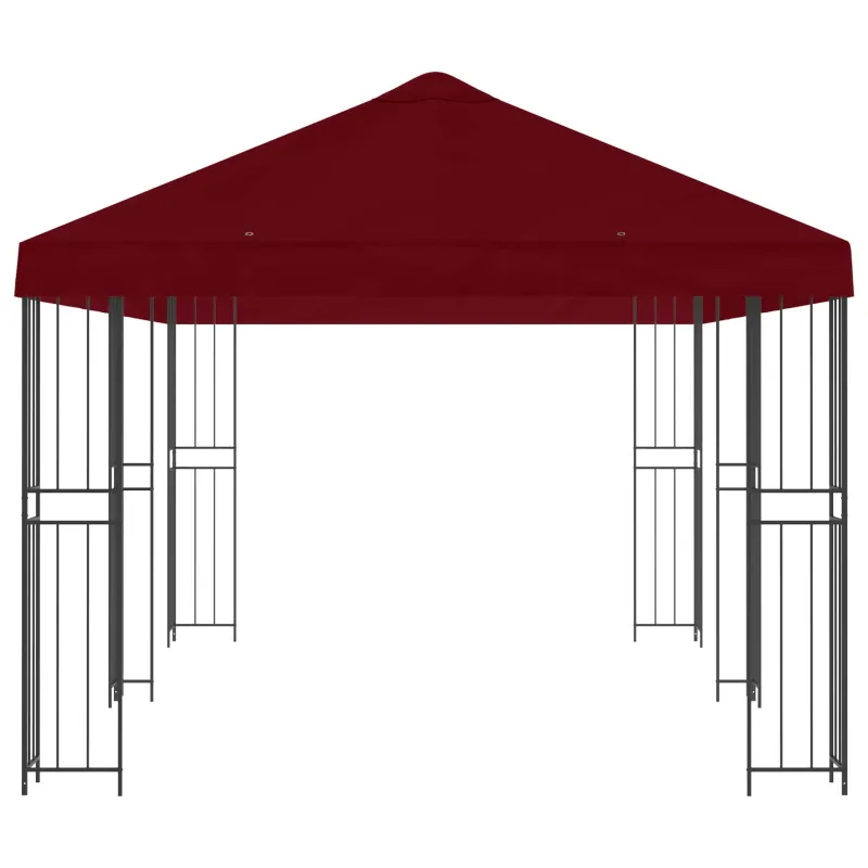Paviljonas su šoninėmis sienelėmis 6 x 3 m Vyšninė