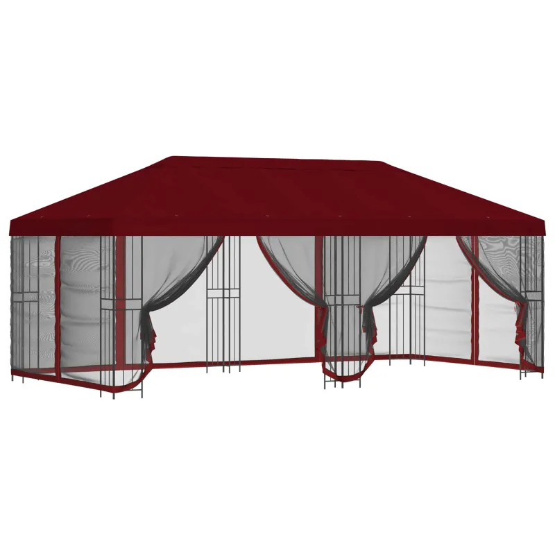 Paviljonas su šoninėmis sienelėmis 6 x 3 m Vyšninė