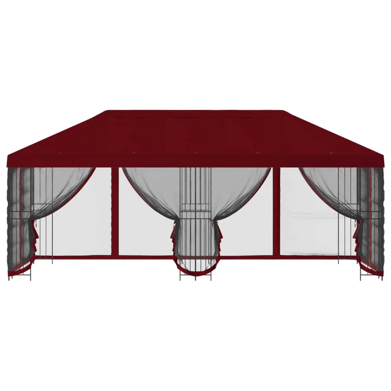 Paviljonas su šoninėmis sienelėmis 6 x 3 m Vyšninė