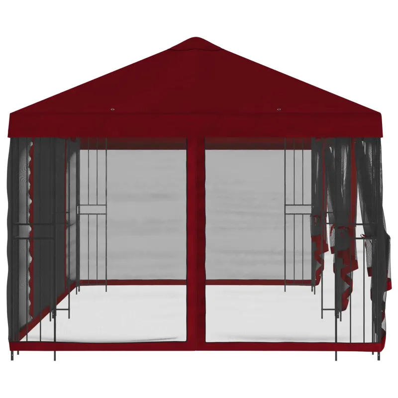 Paviljonas su šoninėmis sienelėmis 6 x 3 m Vyšninė