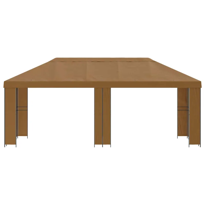 Sodo Paviljonas 6 x 3 m Smėlio Poliesteris ir plienas 190
