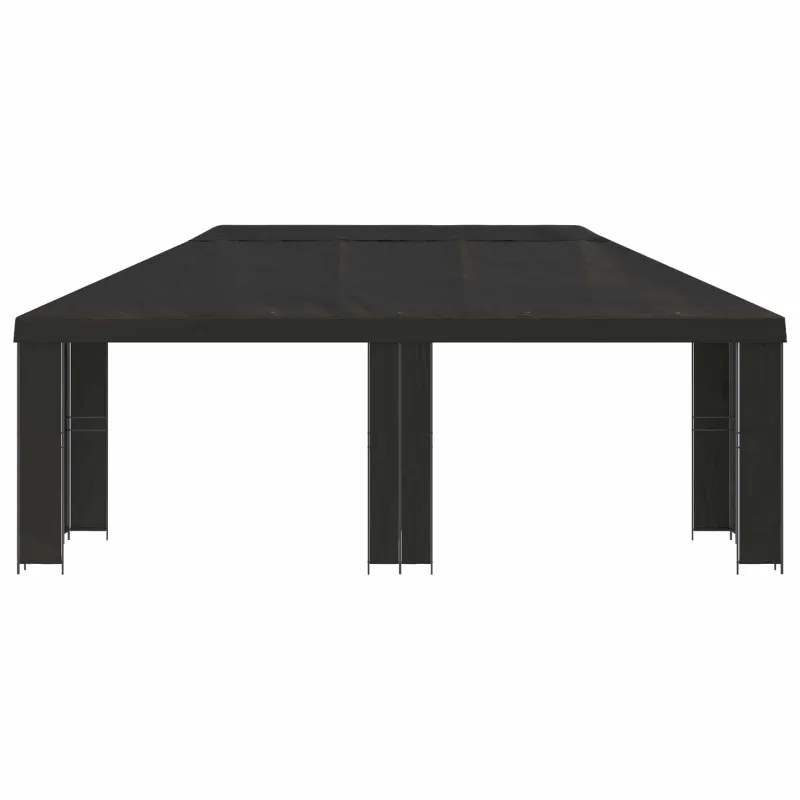 Sodo Paviljonas 6 x 3 m Antracito Poliesteris ir plienas 190