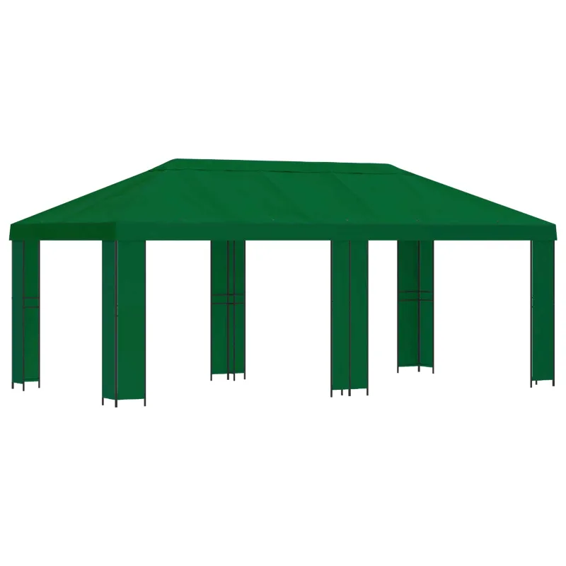 Sodo Paviljonas 6 x 3 m Žalia Poliesteris ir plienas 190