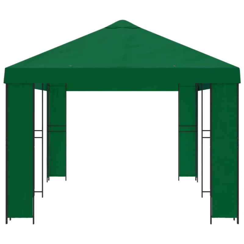Sodo Paviljonas 6 x 3 m Žalia Poliesteris ir plienas 190