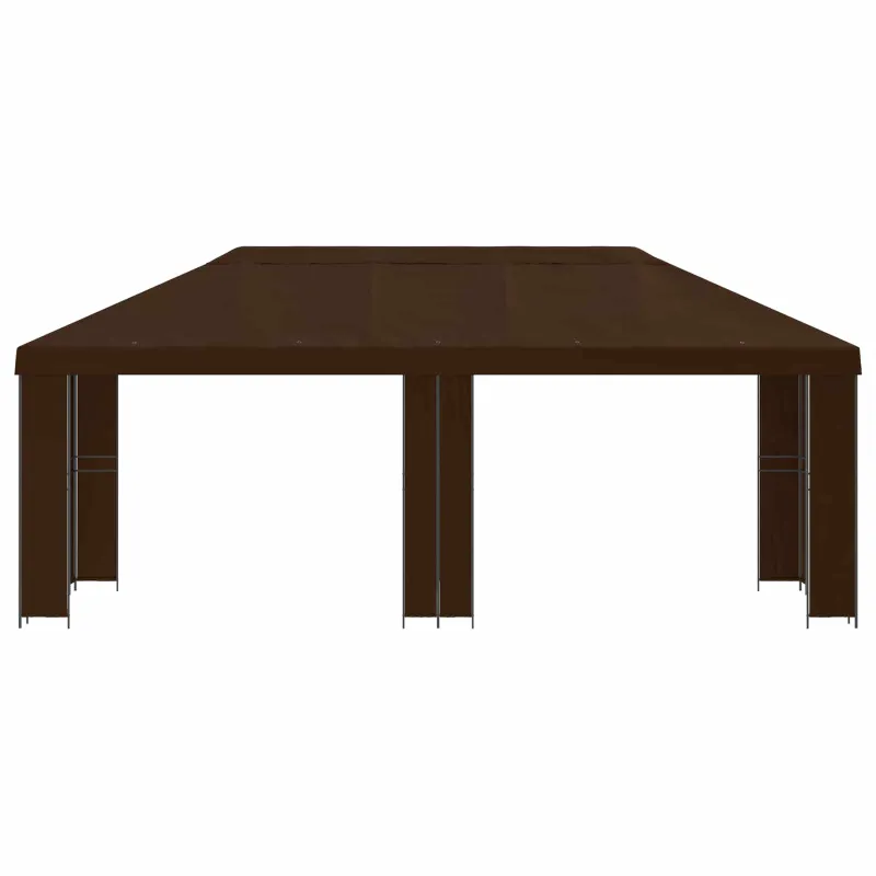 Sodo Paviljonas 6 x 3 m Ruda Poliesteris ir plienas 190