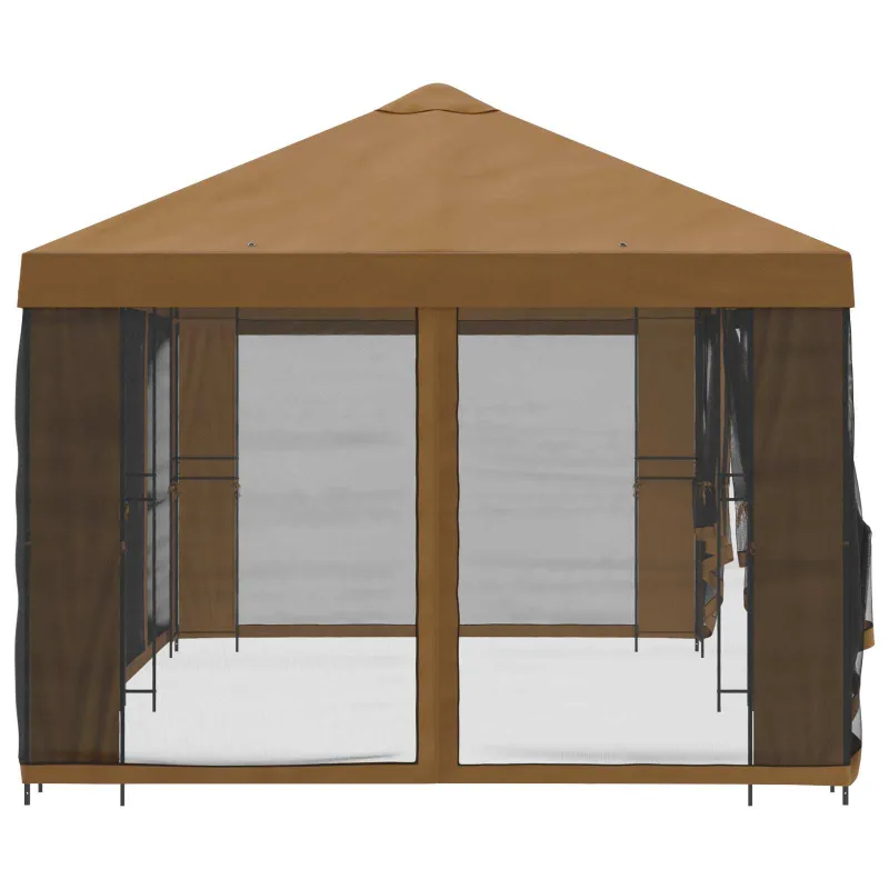 Paviljonas su šoninėmis sienelėmis 6 x 3 m Smėlio