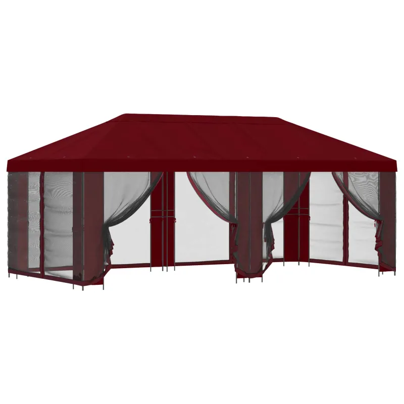 Paviljonas su šoninėmis sienelėmis 6 x 3 m Vyšninė