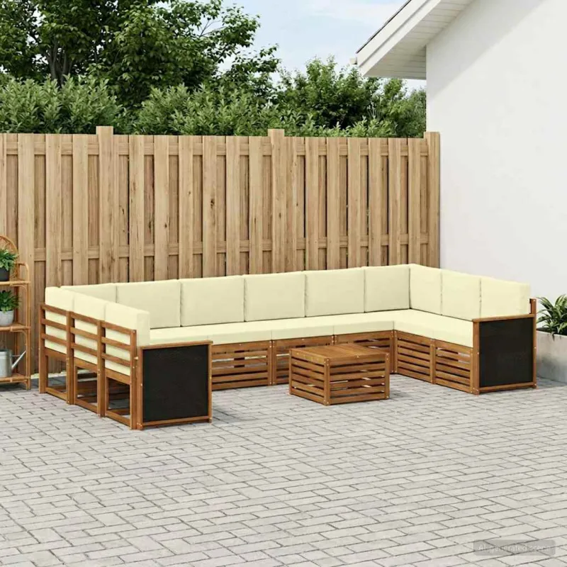 Lauko sofos komplektas 8 pcs