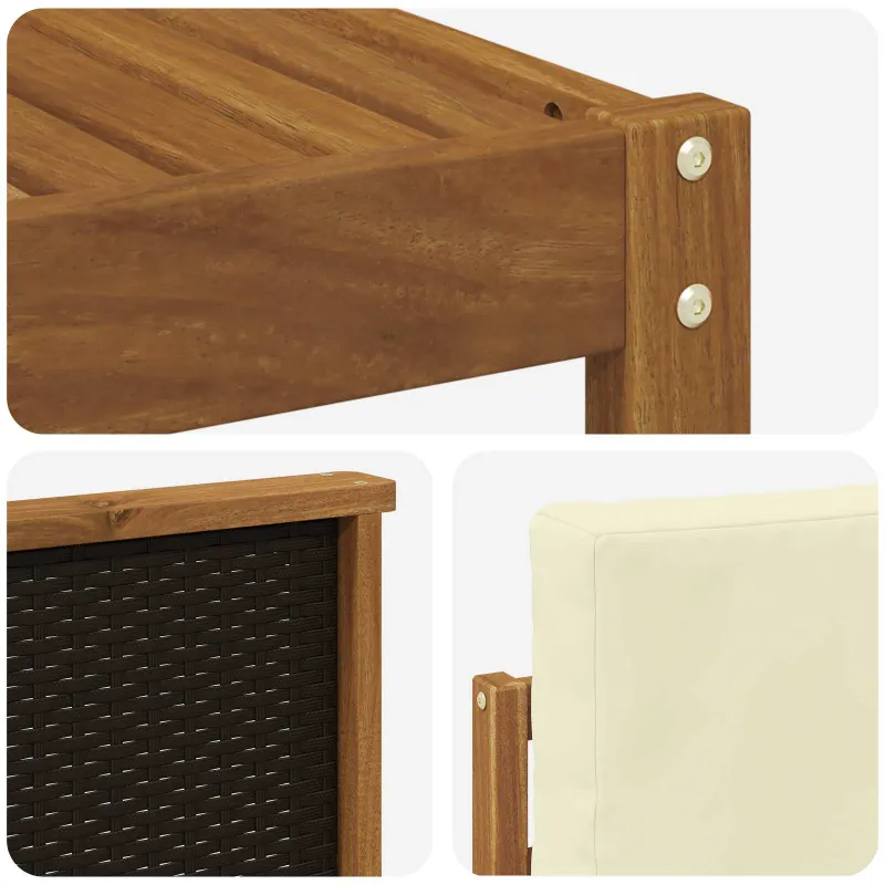 Lauko sofos komplektas 8 pcs