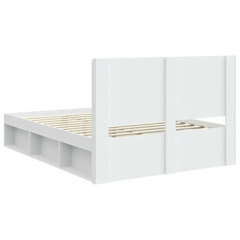 Lovos rėmas su saugojimu ir nugara 3 pcs Apdirbta mediena