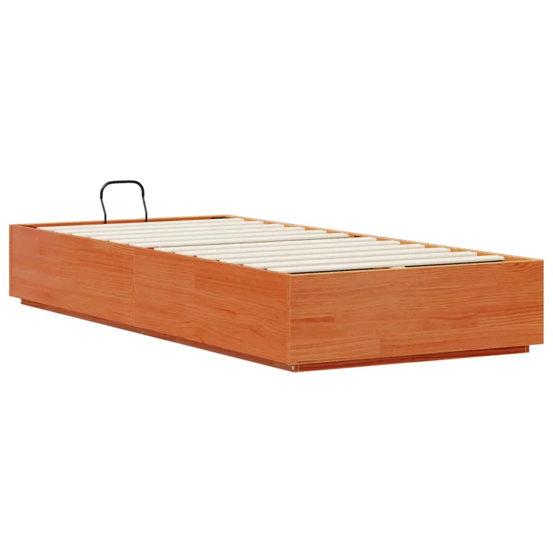 Otomano lovos rėmas Vaško Ruda 90 x 190 cm Tvirtas pušies medis
