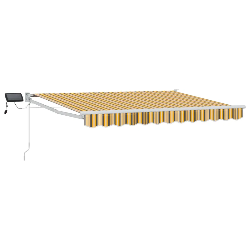 Rankinė ištraukiama markizė su LED 3,5 x 2 m
