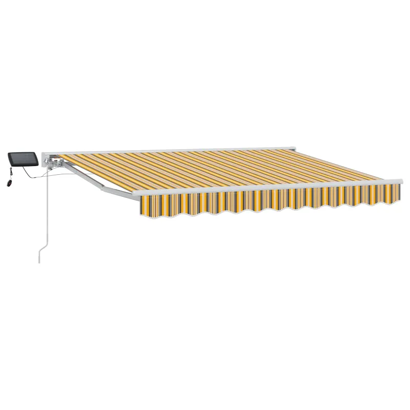 Rankinis markizės rėmas su LED 3,5 x 2 m