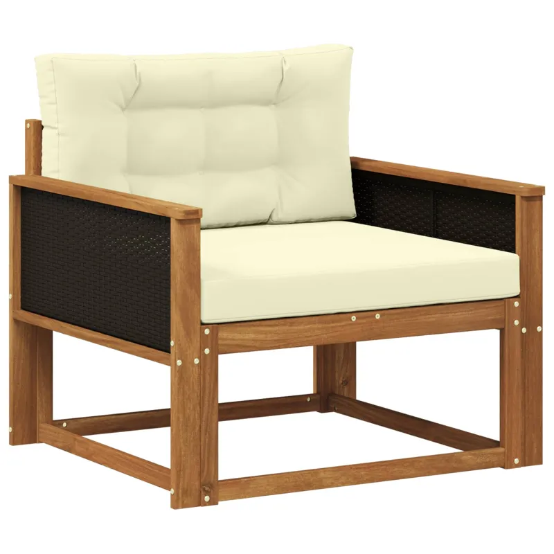 Lauko Vidurinis Sofa Natūrali