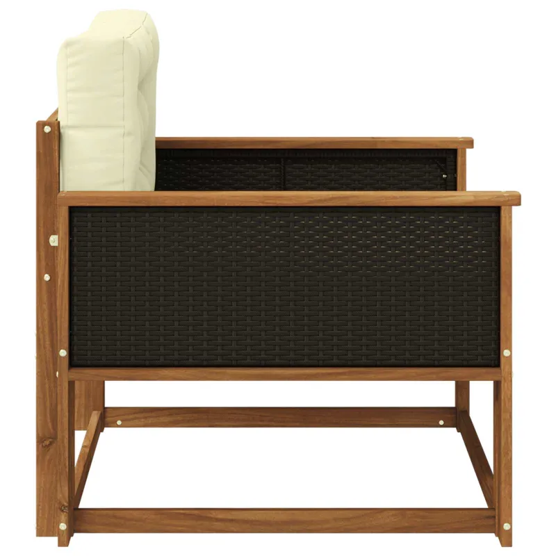Lauko Vidurinis Sofa Natūrali