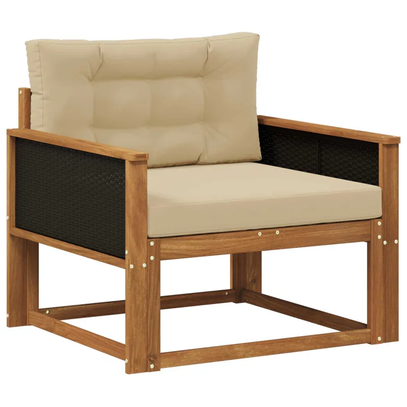 Lauko Vidurinis Sofa Natūrali