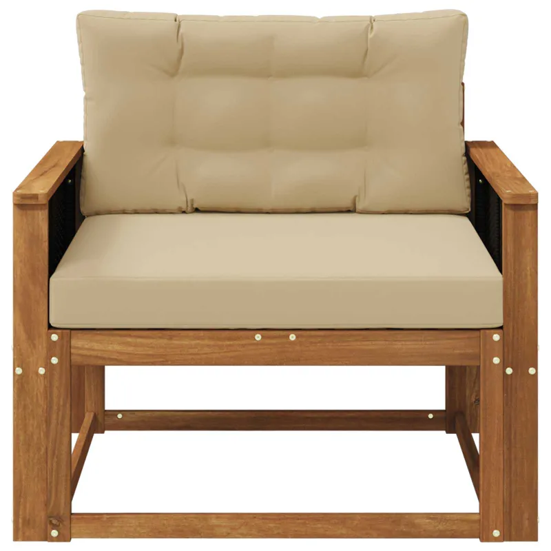 Lauko Vidurinis Sofa Natūrali