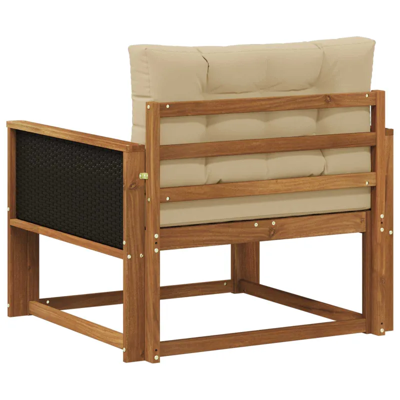 Lauko Vidurinis Sofa Natūrali