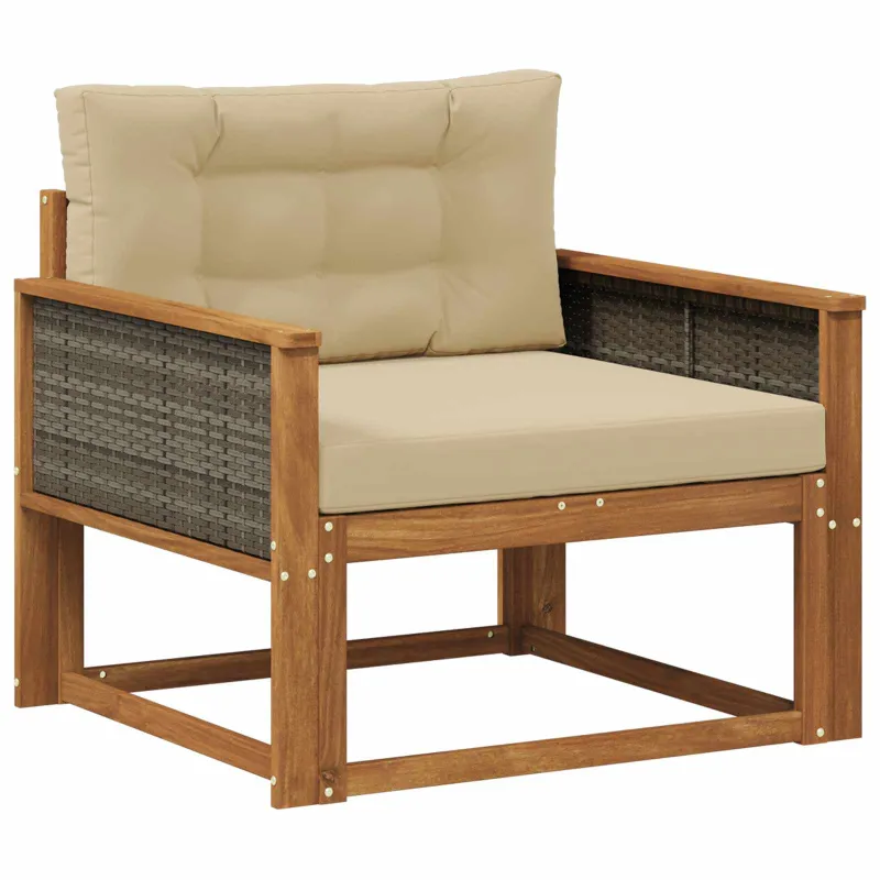Lauko Vidurinis Sofa Natūrali