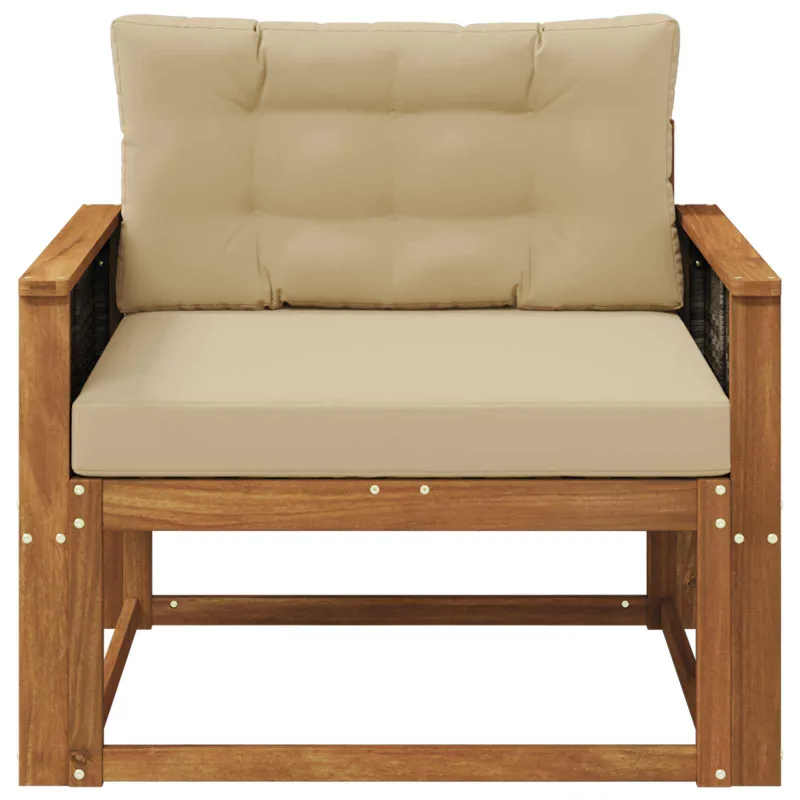 Lauko Vidurinis Sofa Natūrali