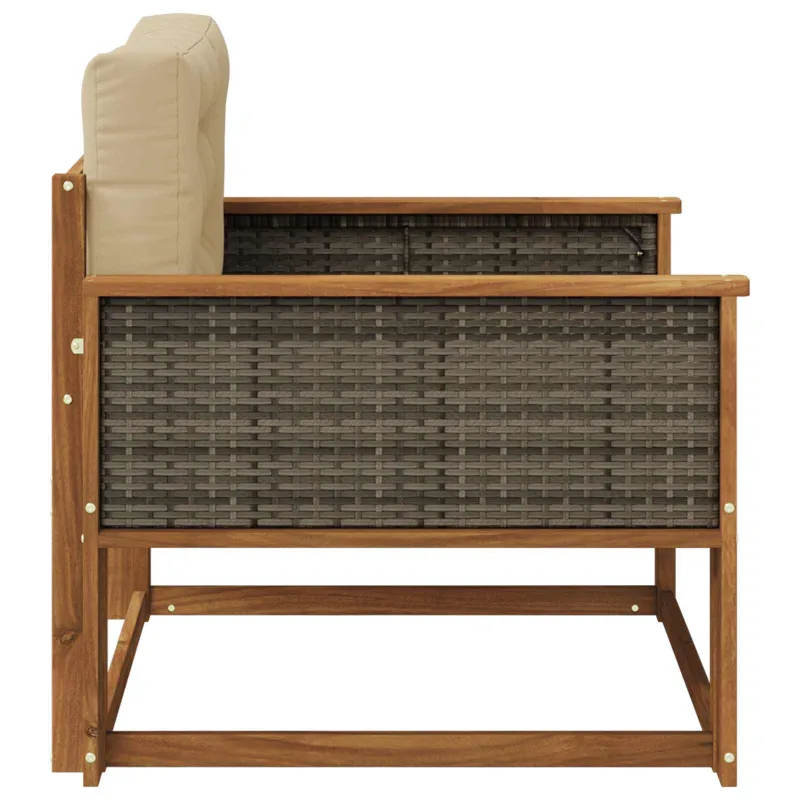Lauko Vidurinis Sofa Natūrali