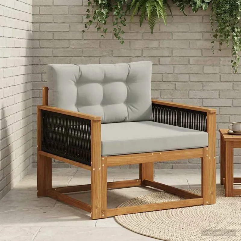 Lauko Vidurinis Sofa Natūrali