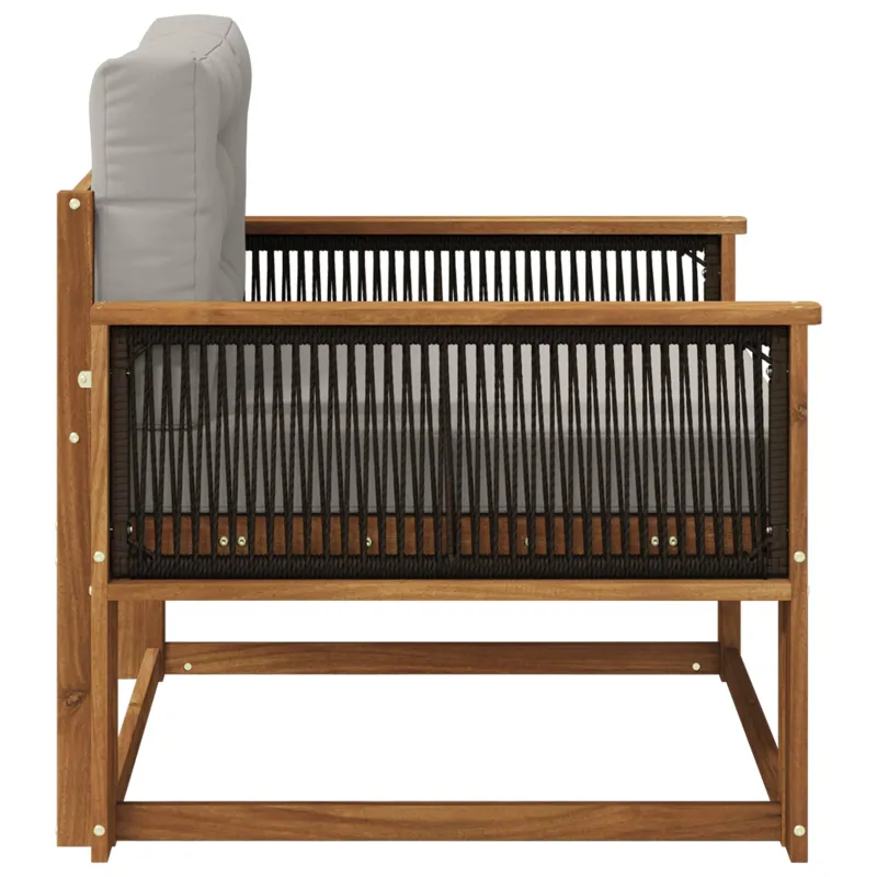 Lauko Vidurinis Sofa Natūrali