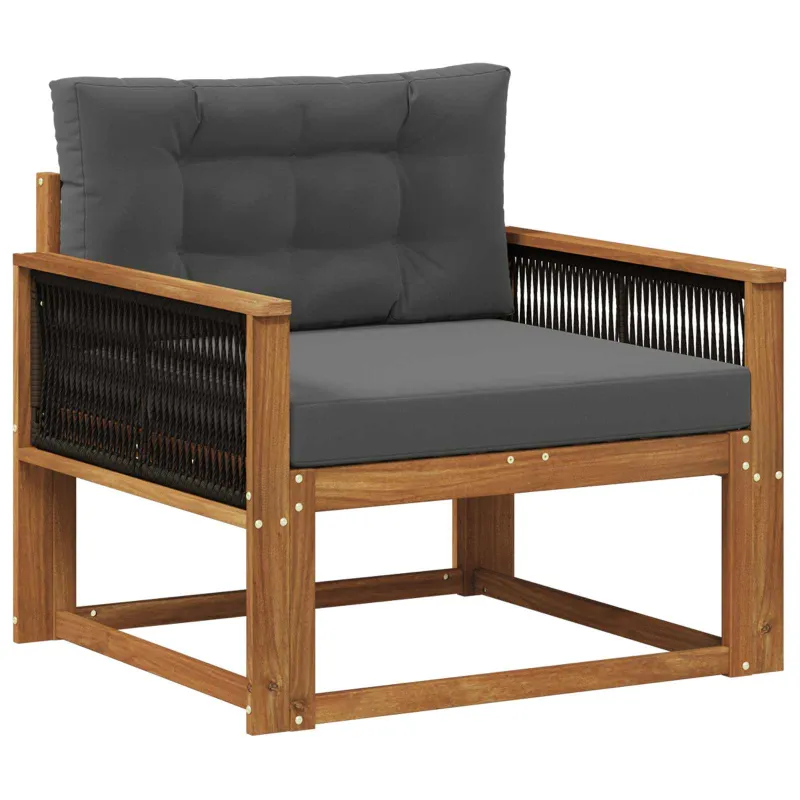 Lauko Vidurinis Sofa Natūrali